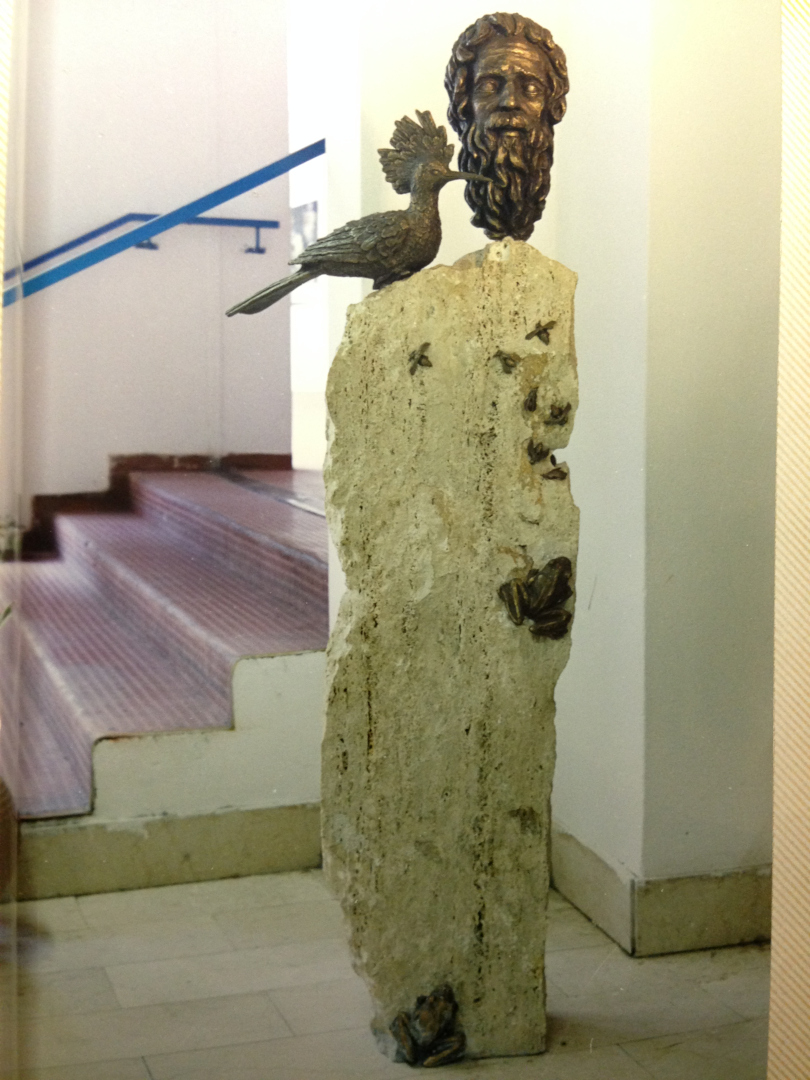 Erma di Aristofane per il Liceo 'Aristofan' di Roma