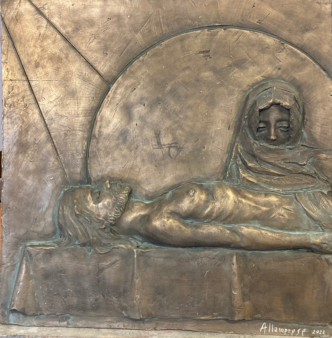 Formella 14 Via Crucis Chiesa S.Gerardo Maiella - Rionero in Vulture 